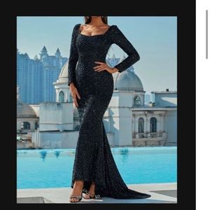 Missord Sequin Mermaid Hem Formal Dress